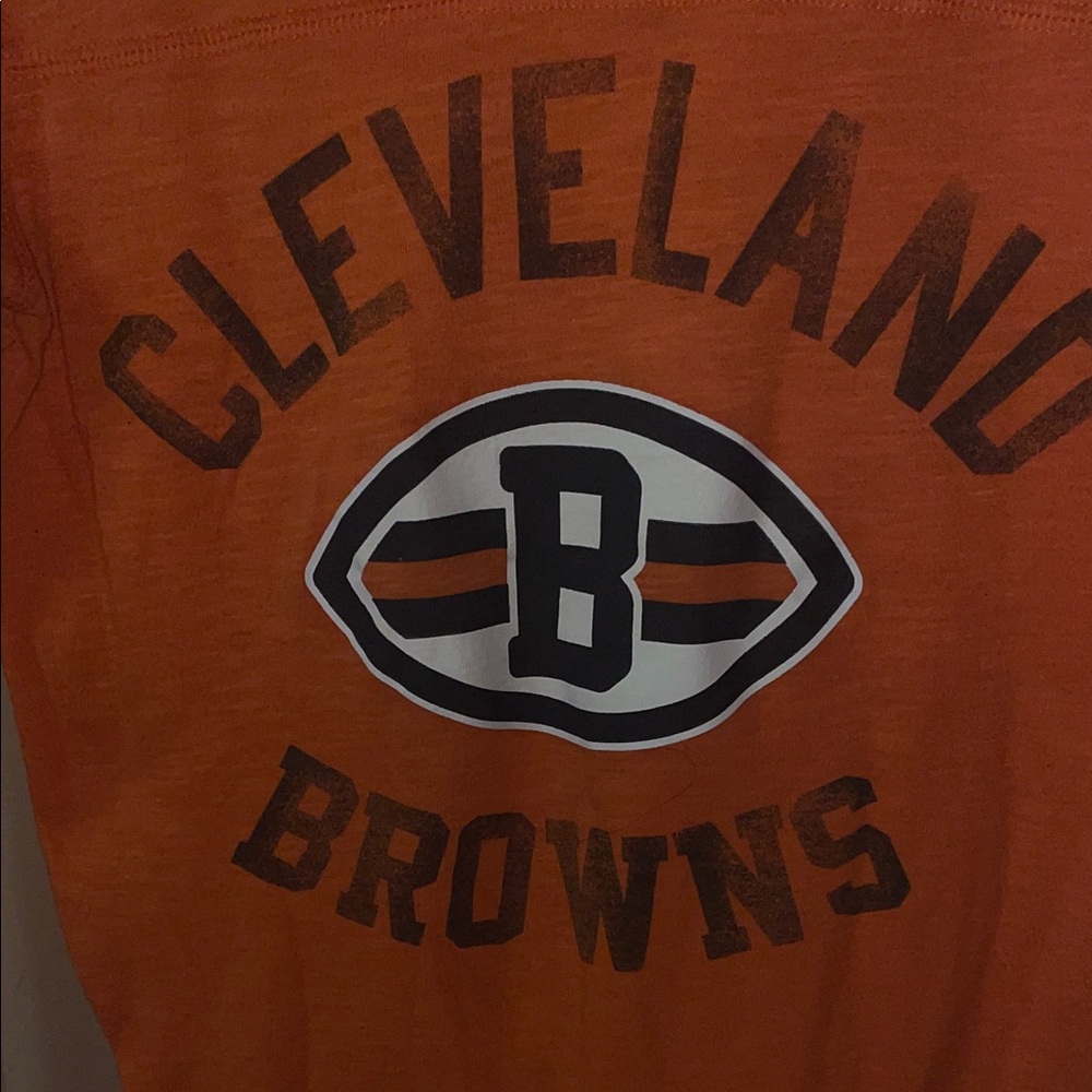 PINK Victoria's Secret Cleveland Browns NFL shirt, small - Picture 3 of 6